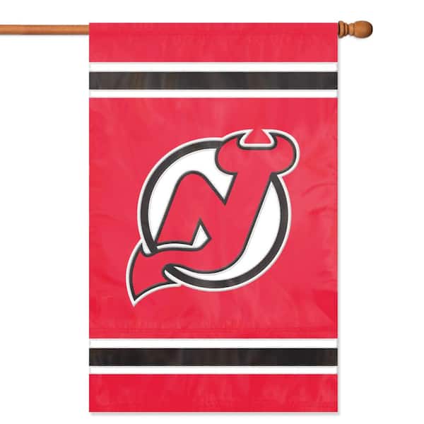 Party Animal New Jersey Devils Applique Banner Flag
