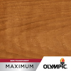 Maximum 1 gal. Cedar Natural Tone Semi-Transparent Exterior Stain and Sealant in One Low VOC