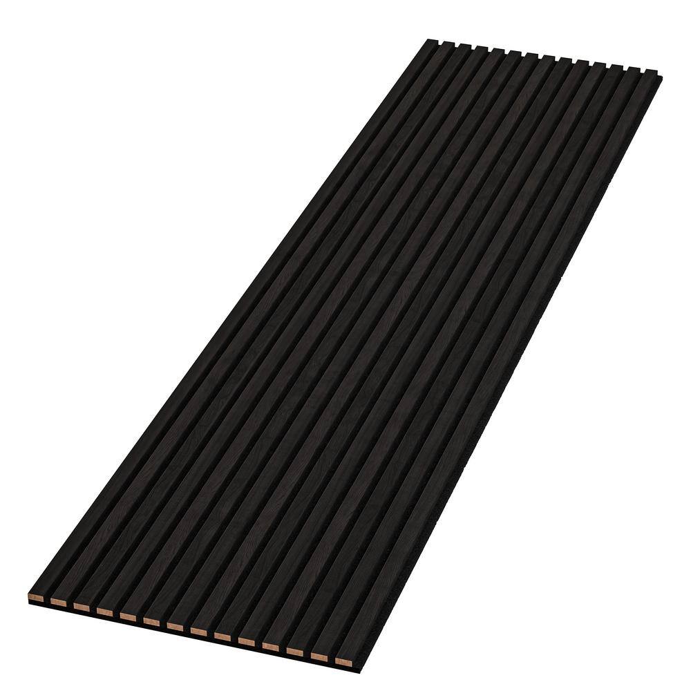 94 in. x 23.6 in x 0.8 in. Acoustic Vinyl Wall Cladding Siding Board in Black Color (Set of 30-Piece) price history on PriceWatchPro