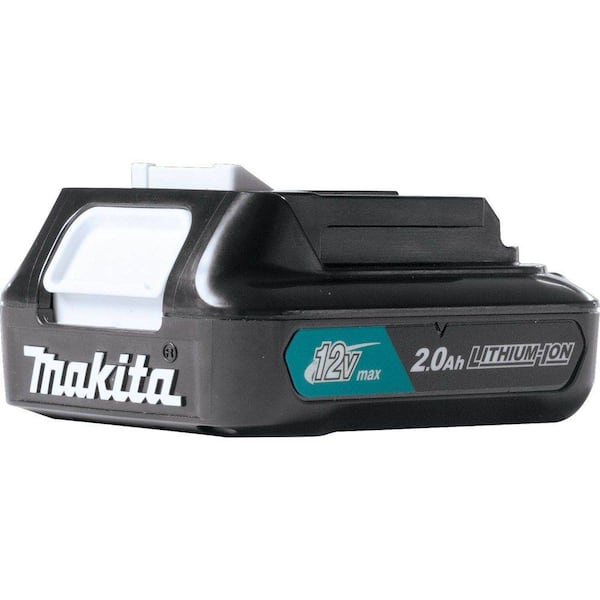 Makita 12V max CXT Lithium-Ion 2.0 Ah Compact Battery Pack BL1021B - The  Home Depot