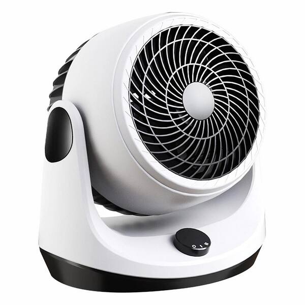 Small Desk Fan, 28dB Ultra-Quiet Desktop Air Circulator With 115