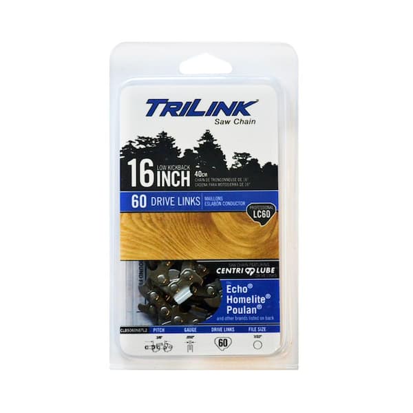 TriLink 16 in. LC60 Full Chisel Chainsaw Chain