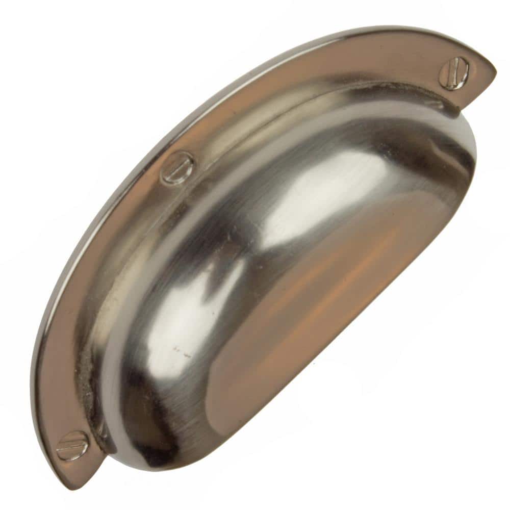 2-1/2 in. Center-to-Center Satin Nickel Bin Cabinet Pull (10-Pack) price history on PriceWatchPro