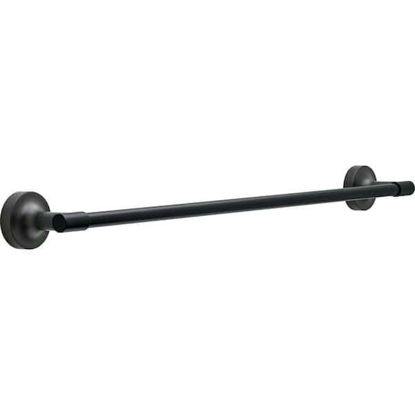 Voisin 24 in. Towel Bar Bath Hardware Accessory in Matte Black