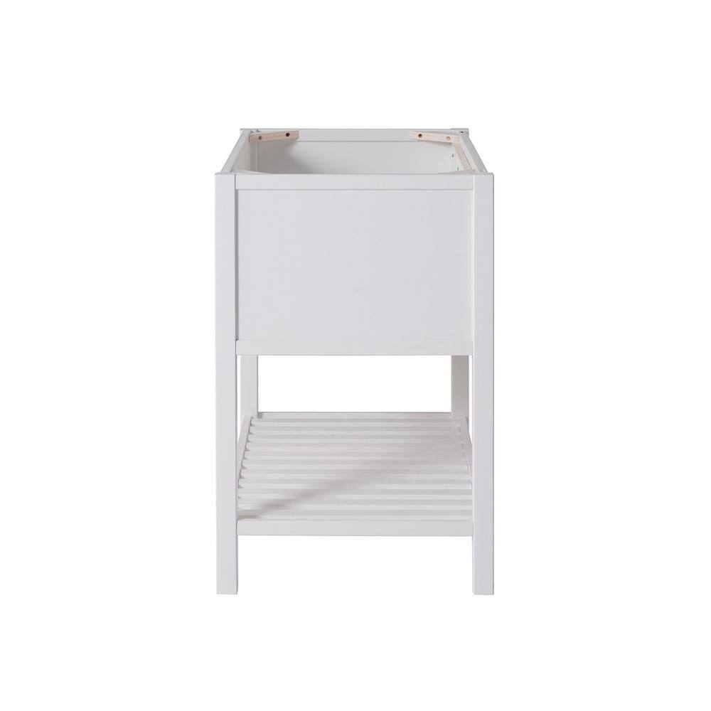 Williamsburg Traditional 36" Pine Vanity Cabinet with Nickel Hardware