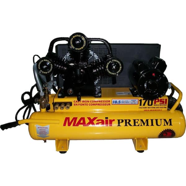 Maxair Wheelbarrow, 8-Gal. Portable Electric Air Compressor