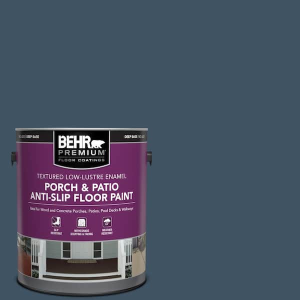 1 gal. #560F-7 Twilight Chimes Textured Low-Lustre Enamel Interior/Exterior Porch and Patio Anti-Slip Floor Paint