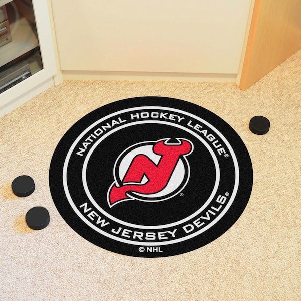 new jersey devils hockey puck