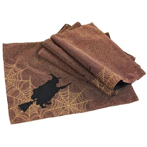 0.2 in. H x 18 in. W x 13 in. D Witching Hour Halloween Placemats (Set of 4)