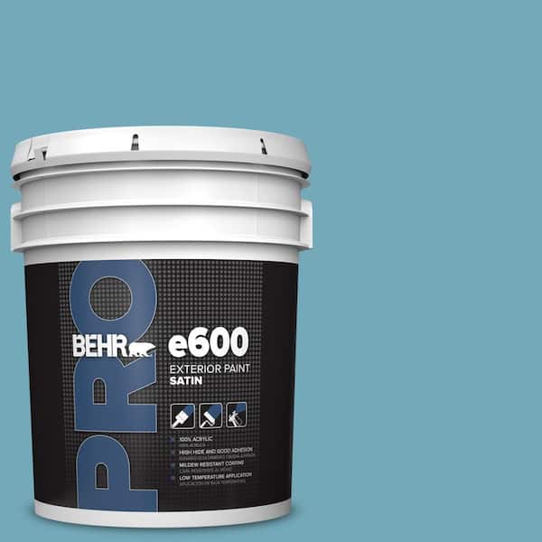 BEHR PRO 5 gal. #S460-4 Snowboard Satin Exterior Paint