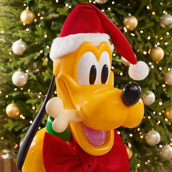 Disney 3.5 FT Animated Holiday Pluto 26SV25368 - The Home Depot