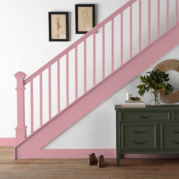 BEHR 1 qt. #M140-3 Premium Pink Interior Chalk Finish Paint 710004