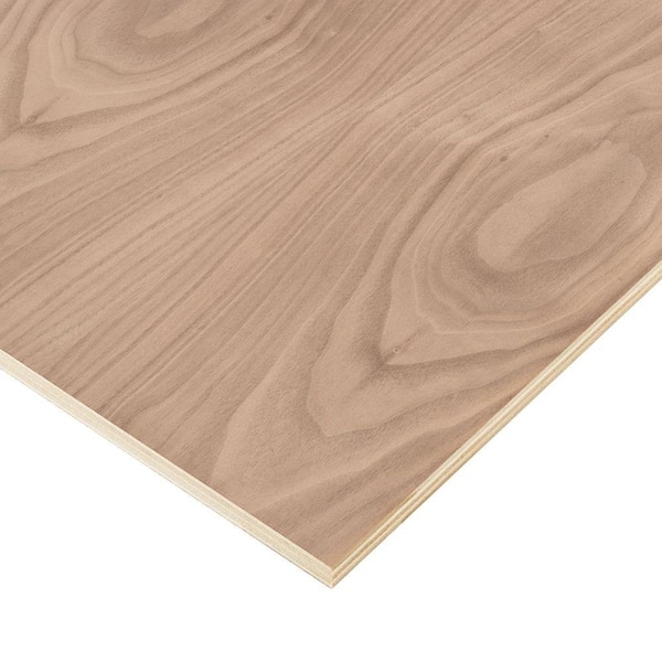 Columbia Forest Products 3/4 in. x 2 ft. x 4 ft. PureBond Walnut Plywood Project Panel (Free Custom Cut Available) 1765