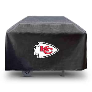 NFL-Kansas City Chiefs Rectangular Black Grill Cover - 68 in. x 21 in. x 35 in.