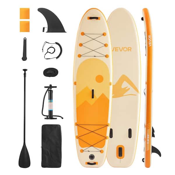Inflatable Stand Up Paddle Board, 11.6 ft. x 35 in. x 6 in. Wide Ultra-Light SUP Paddleboard, All Accessories Included