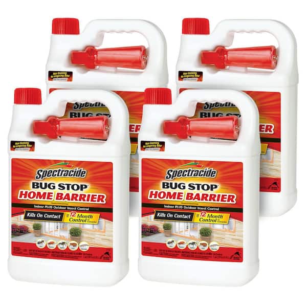 1 gal. Bug Stop Home Barrier Ready-To-Use Spray (Insect Killer) (4-Pack)