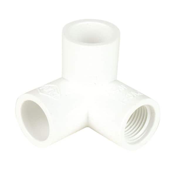 DURA 1/2 in. Schedule 40 PVC Side Outlet 90-Degree Elbow