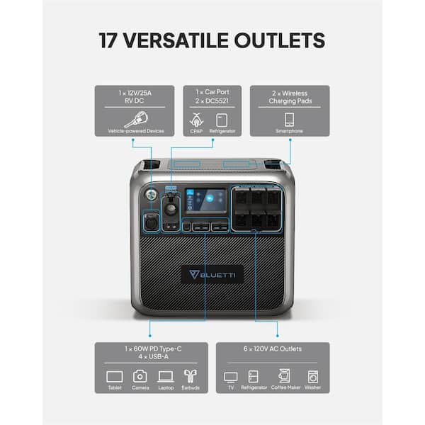 Reviews for BLUETTI 2000W Continuous/4800W Peak Output Power