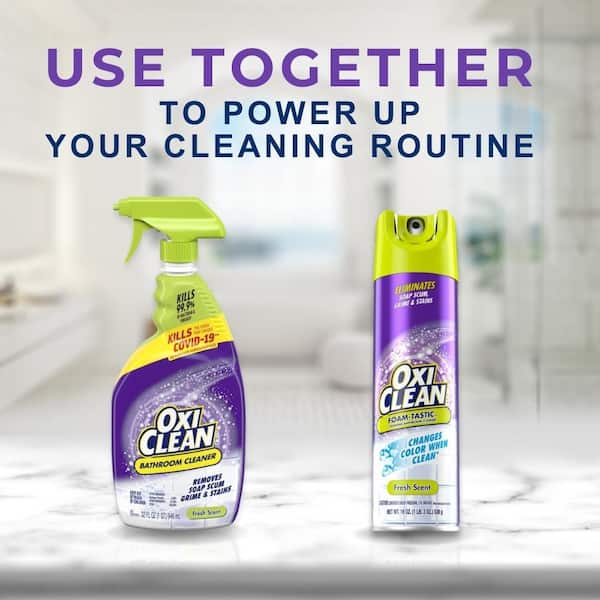  Kaboom Shower, Tub & Tile Cleaner with Oxi Clean 32 oz (Pack of  8) : Health & Household