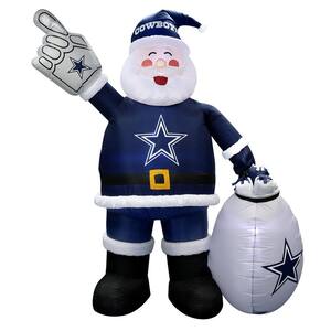 7 ft. Golden Knights Santa Inflatable 