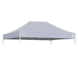 USA Pop Up 10 ft. x 15 ft. Replacement Canopy Tent Top Cover, Instant Ez Canopy Top Cover ONLY (Gray)