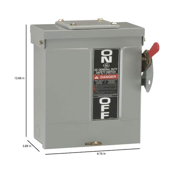 ABB 60 Amp 240-Volt Fusible Outdoor General-Duty Safety Switch