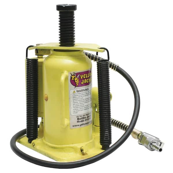 ESCO 10446 20-Ton Air/Manual Hydraulic Bottle Jack - 1