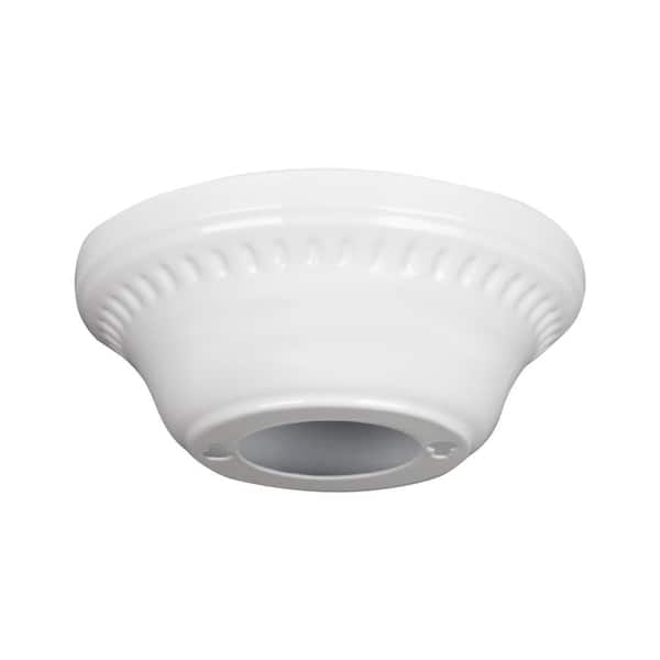 Commercial Electric White Cathedral Ceiling Canopy Kit 82715 Commercial Electric White Cathedral, Light Fixture Canopy Kit Home Depot