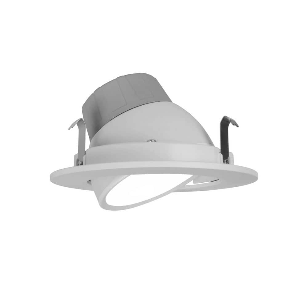 DCG Series 4 in. White Selectable Integrated LED Recessed Gimbal Trim price history on PriceWatchPro