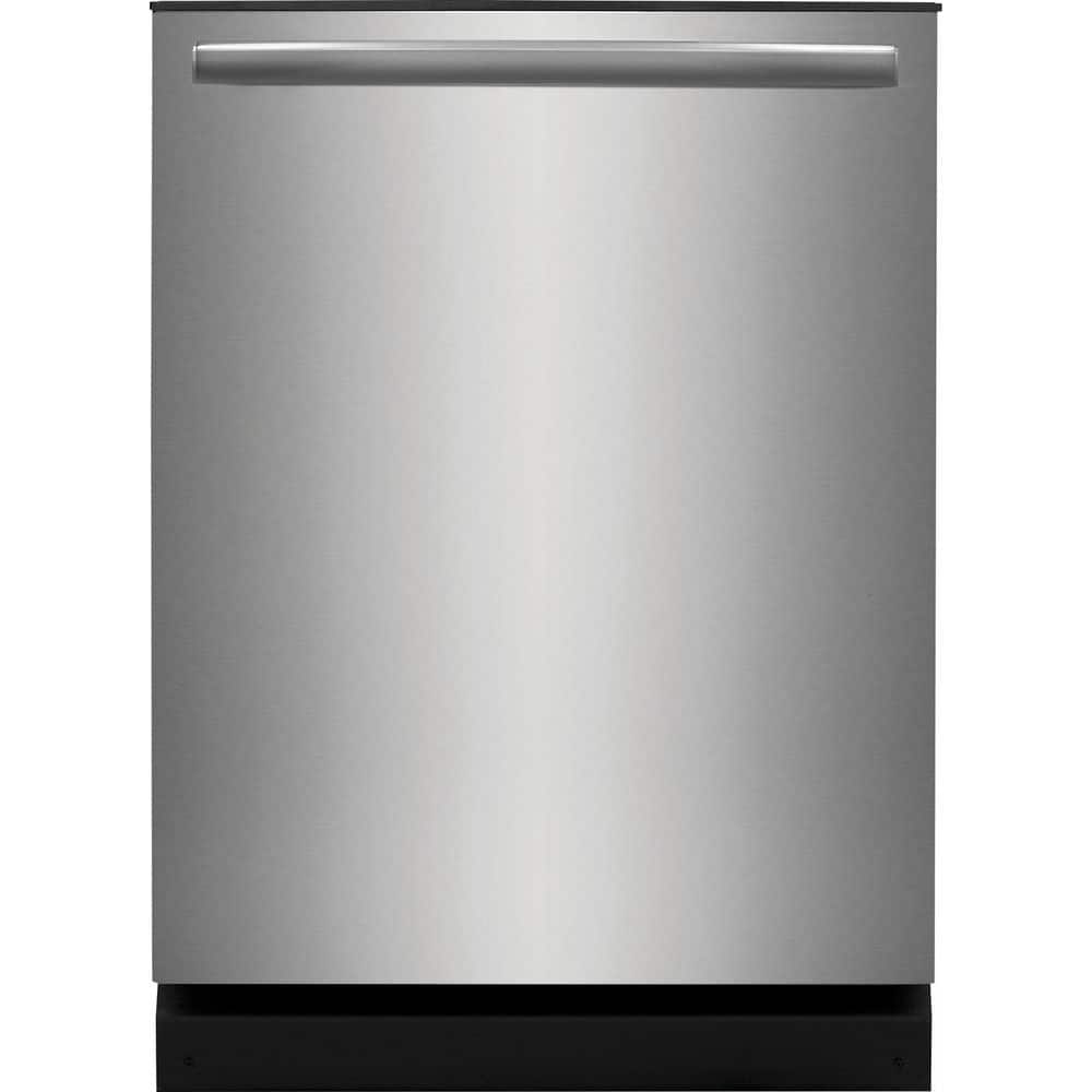 24 in. Top Control Standard Built-in Dishwasher in Smudge-Proof Stainless Steel with 4-Cycles, 51 dBA
