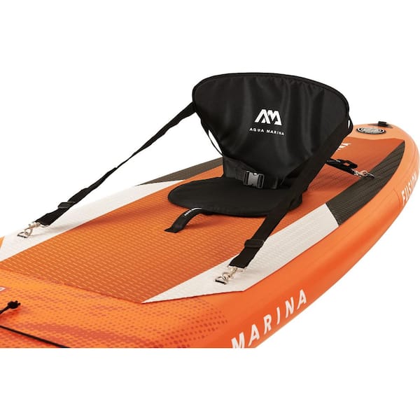 AM AQUA MARINA Fusion Paddle BT-21FUP 10 ft. Inflatable Leash And - Paddle Board, 10 Depot The in., With All-Around Stand-Up Home Safety