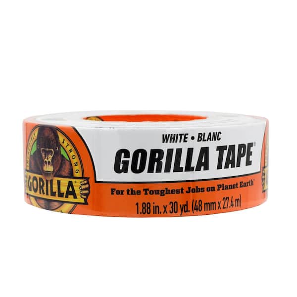 Gorilla 30 yd White Duct Tape (6-Pack)