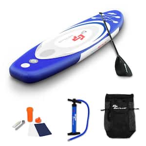 11 ft.  Inflatable Stand up Paddle Board Surfboard SUP W/Bag Adjustable Paddle Fin