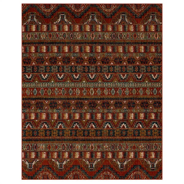 Mohawk Home Rutland Red 4 ft. x 6 ft. Area Rug