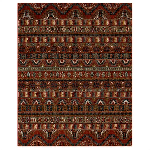 Rutland Red 6 ft. x 9 ft. Area Rug