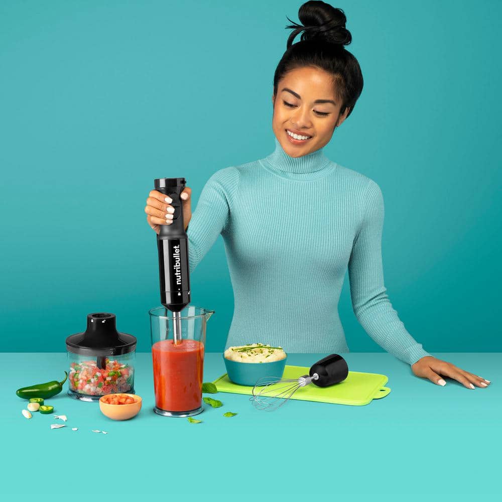 Cordless Stainless Steel Variable Speed Immersion Blender