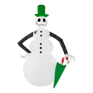 6 ft Jack Skellington Snowman Holiday Inflatable