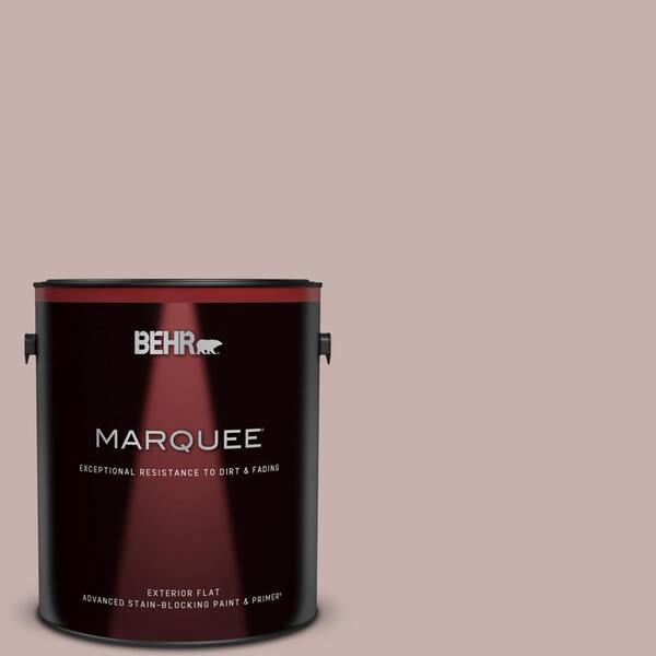 BEHR MARQUEE 1 gal. #120E-3 Subdued Hue Flat Exterior Paint & Primer