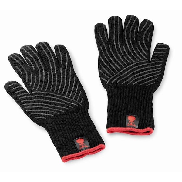 Weber Black Premium BBQ Glove Set (Large/X-Large)