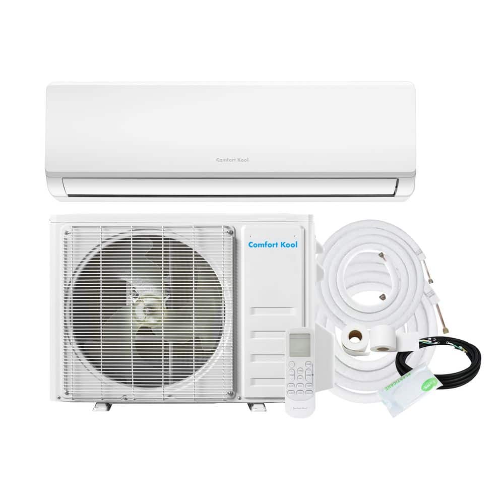 18,000-BTU 230-Volts 21 SEER2 1000-sq .ft. Inverter Ductless Mini Split AC with Heat Pump, 16 ft. Lineset R-454B price history on PriceWatchPro