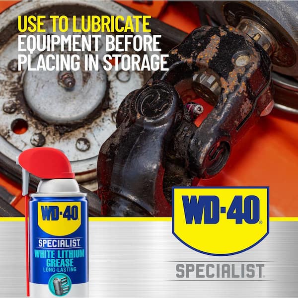 wd40 gel lubricant vs white lithium 12 oz. Classic Formula and 10 oz. White Lithium Grease, Bundle Pack main image 1