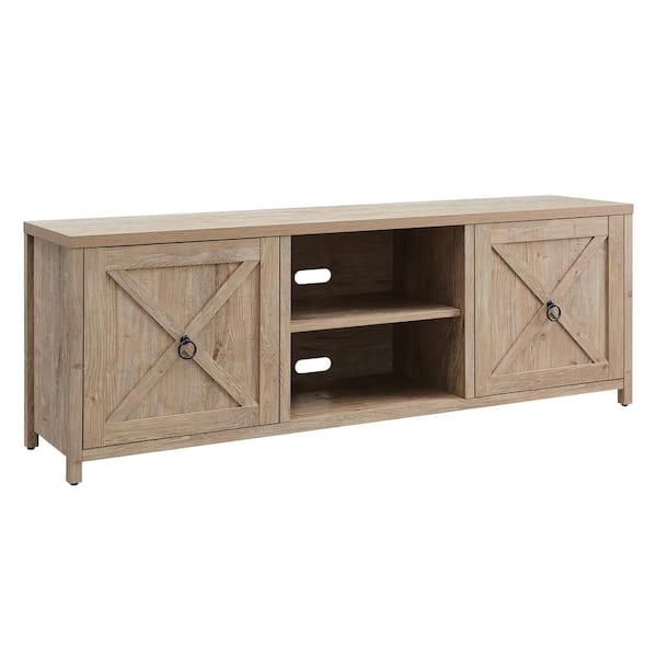 Meyer&Cross Granger 68 in. White Oak TV Stand Fits TV's up to 80 in.