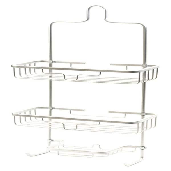 The Plumber's Choice Shower Caddy Over Shower Head Basket Shelf