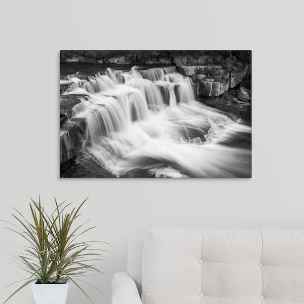 GreatBigCanvas "Taughannock Rapids" by Tony Sweet Canvas Wall Art
