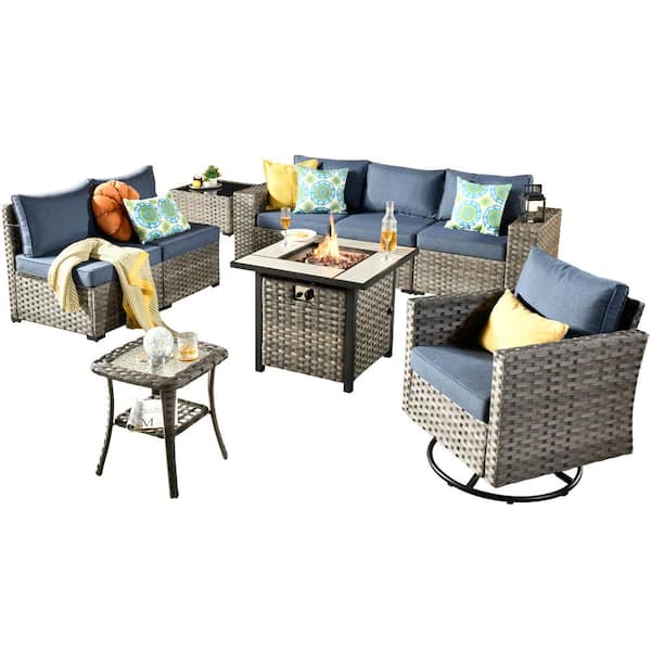 Indoor/Outdoor Belair Replacement Chair/Rocker Cushion Large