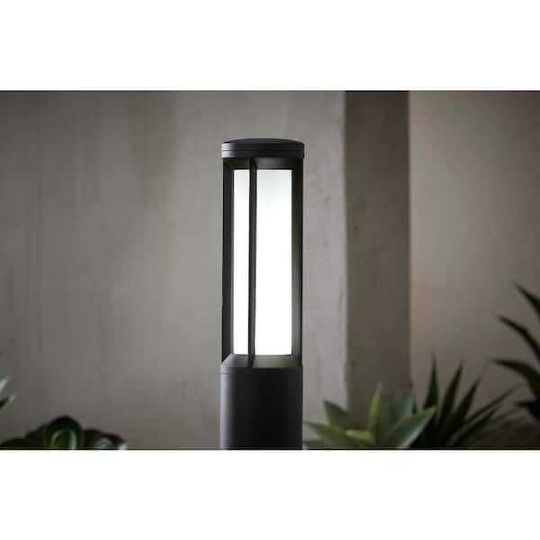 Reviews for Hampton Bay 25-Watt Equivalent Low Voltage Black LED Outdoor  Deck Light