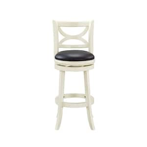 Alaterre Furniture Williston 31 in. Rectangle White Backless Wood