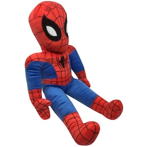 Blue / Red Marvel Super Hero Adventures Spiderman 20 in. x 4 in. Pillow Buddy