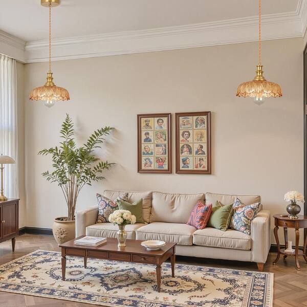 Buy RUIYEY Modern Chandelier Ceiling Light Fixture Sputnik Chandeliers Gold And Black Farmhouse...