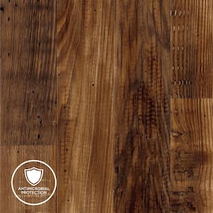 5 ft. x 12 ft. Laminate Sheet in Salem Planked Chestnut with Virtual Design SoftGrain Finish